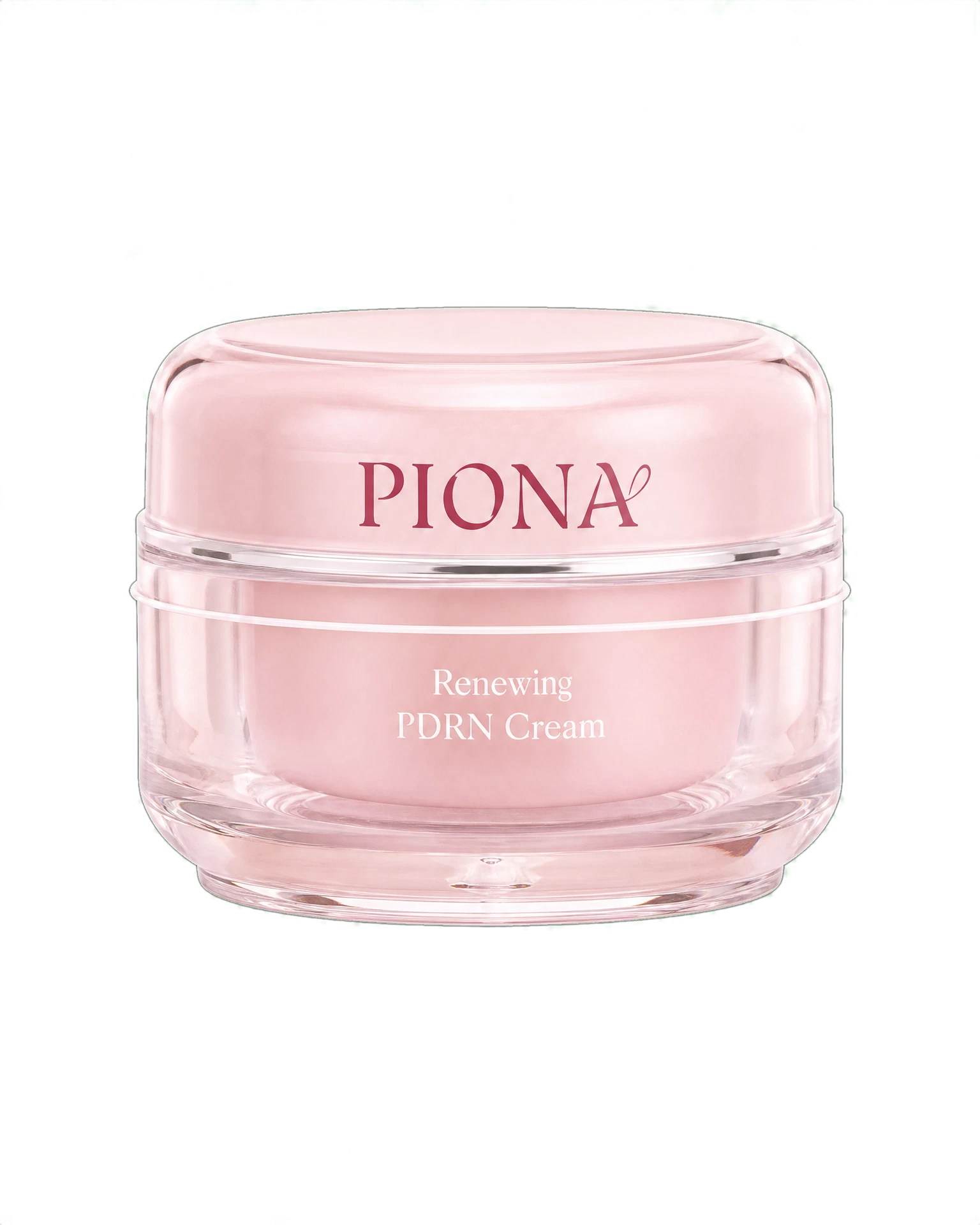 배경 없이 제품 본체만 분리한 PIONA 블루밍 MD. PDRN 크림