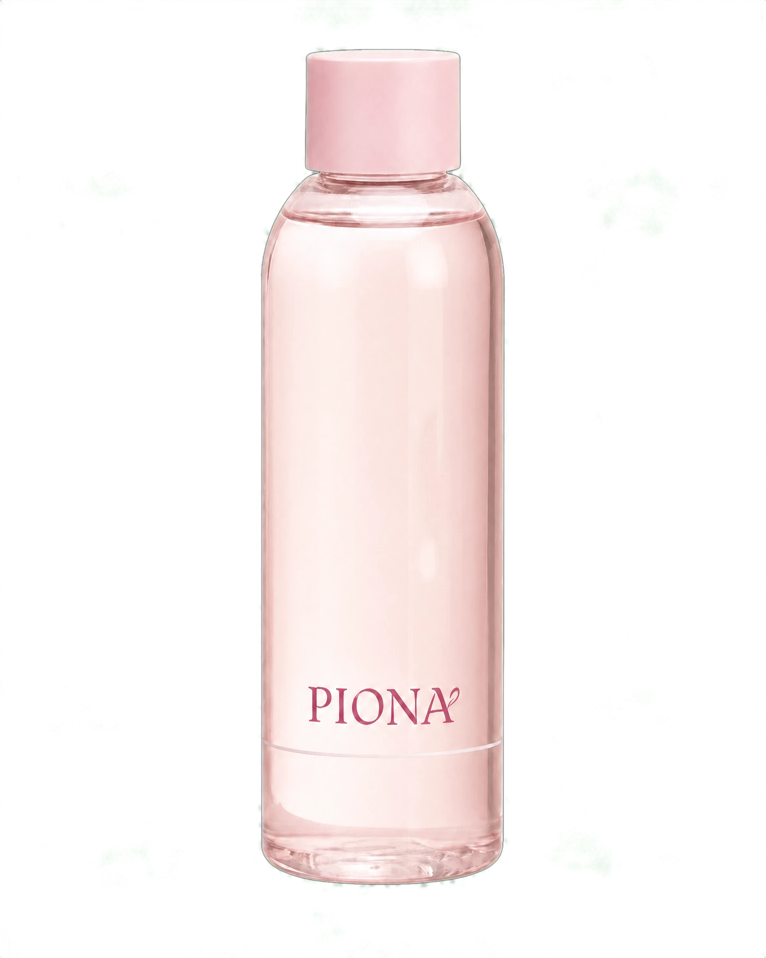 배경 없이 제품 본체만 분리한 PIONA 블루밍 MD. PDRN 토너